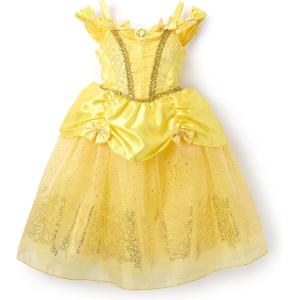 imageDISNEY STORE Official Princess Halloween Costume for Kids  Disney Princess Dresses  Dress up Clothes for Pretend PlayBelle