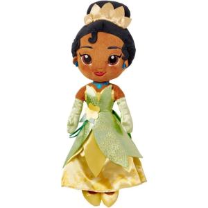 imageDISNEY STORE Official Princess Plush Doll Mulan Medium 14 Inches Soft Plushy with Embroidered Features Princess Toys for Girls Disney Dolls Stuffed Animals for GirlsTiana