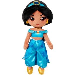 imageDISNEY STORE Official Princess Plush Doll Mulan Medium 14 Inches Soft Plushy with Embroidered Features Princess Toys for Girls Disney Dolls Stuffed Animals for GirlsJasmine