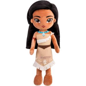 imageDISNEY STORE Official Princess Plush Doll Mulan Medium 14 Inches Soft Plushy with Embroidered Features Princess Toys for Girls Disney Dolls Stuffed Animals for GirlsPocahontas