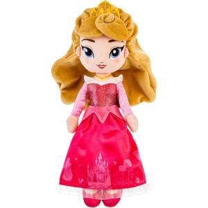 imageDISNEY STORE Official Princess Plush Doll Mulan Medium 14 Inches Soft Plushy with Embroidered Features Princess Toys for Girls Disney Dolls Stuffed Animals for GirlsAurora