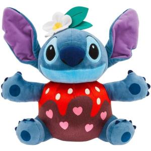 imageDISNEY STORE Official Stitch Valentines Day Plushie  Chocolate Dipped Strawberry Design Embroidered Features Super Soft Stuffed Animal  Inspired by Lilo ampamp Stitch