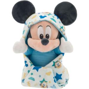 imageDISNEY STORE UnisexChildren Babies Collection Stitch Plush in Swaddle with Detailed Plush Features  Official Soft Toy  Stuffed Animals for BabiesMickey Mouse