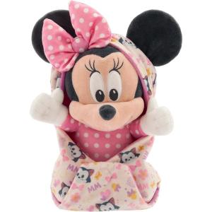imageDISNEY STORE UnisexChildren Babies Collection Stitch Plush in Swaddle with Detailed Plush Features  Official Soft Toy  Stuffed Animals for BabiesMinnie Mouse
