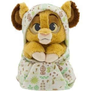 imageDISNEY STORE UnisexChildren Babies Collection Stitch Plush in Swaddle with Detailed Plush Features  Official Soft Toy  Stuffed Animals for BabiesSimba