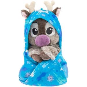 imageDISNEY STORE UnisexChildren Babies Collection Stitch Plush in Swaddle with Detailed Plush Features  Official Soft Toy  Stuffed Animals for BabiesSven