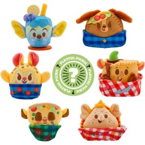 imageDisney Munchlings Terrifying Treats Collection  Mystery Box  Plush Toys  Scented  Detailed Micro Plush Sculpting Embroidered Features Soft ampamp Squeezable Fill Blind Pack 1 of 7 CharactersPlayful Picnic