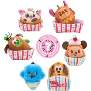 imageDisney Munchlings Terrifying Treats Collection  Mystery Box  Plush Toys  Scented  Detailed Micro Plush Sculpting Embroidered Features Soft ampamp Squeezable Fill Blind Pack 1 of 7 CharactersCarnival Confections