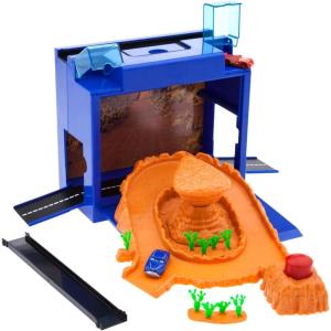 imageDisney Store Action Toys Pixar Car Play Set  Toolbox Case with Lightning McQueen ampamp Tow Mater Die Cast Cars Launcher Junkyard Shack and Accessories  Inspired by Disney Pixar Cars Films ampamp Cars LandWilly
