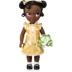 imageDisney Store Girls Animators Collection Lilo Doll  Lilo ampamp Stitch  16 Inches  Scrump with Molded Details Fully Posable Toy in Satin Dress  Suitable for Ages 3 Toy FigureTiana