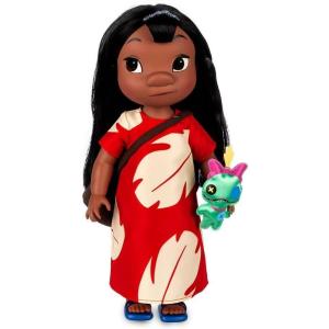 imageDisney Store Girls Animators Collection Moana Doll  16 Inches Toy Figure Molded Details Fully Posable Toy in Satin Dress  Suitable for Ages 3 Toy FigureLilo