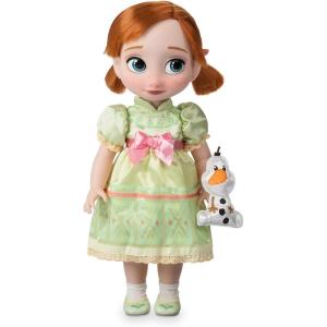 imageDisney Store Girls Animators Collection Moana Doll  16 Inches Toy Figure Molded Details Fully Posable Toy in Satin Dress  Suitable for Ages 3 Toy FigureAnna
