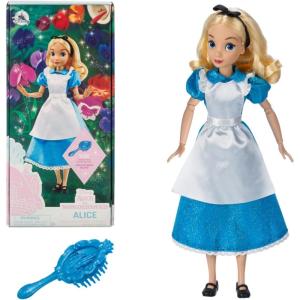 imageDisney Store Girls Princess Classic Doll Merida 11 Inches Includes Brush with Molded Details Fully Posable Toy in Classic OutfitAlice