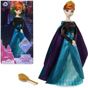 imageDisney Store Girls Princess Classic Doll Merida 11 Inches Includes Brush with Molded Details Fully Posable Toy in Classic OutfitAnna