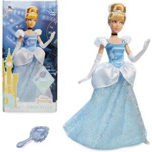 imageDisney Store Girls Princess Classic Doll Merida 11 Inches Includes Brush with Molded Details Fully Posable Toy in Classic OutfitCinderella