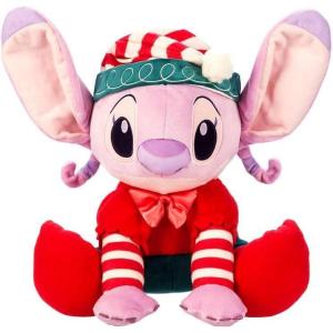 imageDisney Store Holiday Plush  Angel Stuffed Animals with Embroidered Details Plush Sculpting Christmas Collection Soft Toys Suitable for All Ages