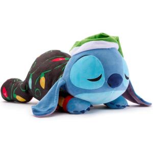 imageDisney Store Official Cuddleez Plush  Stitch Holiday  Big Plush  Super Soft ampamp Huggable Toy for Fans ampamp Kids of All Ages  Perfect Collectible Gift Plushy