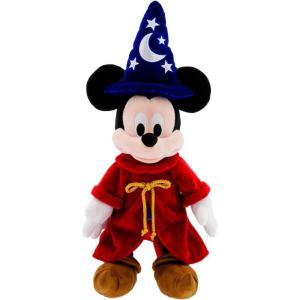 imageDisney Store Official Fantasia Collection Medium 22Inch Sorcerer Mickey Mouse Plush  Authentic Soft ampamp Cuddly Toy  Ideal for Fans ampamp Kids