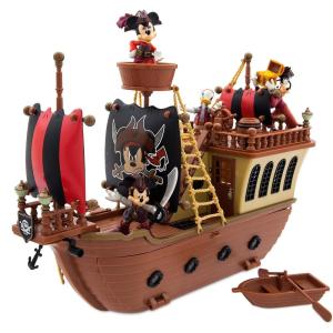 imageDisney Store Official Mickey Mouse and Friends Pirate Ship Play Set Pirates of The Caribbean Theme Mickey Mouse Toys for Toddlers and Kids Interactive Pirate Toys for Kids 35