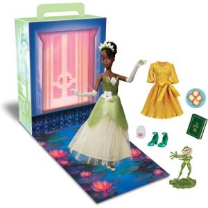 imageDisney Store Official Princess Story Doll  Tinker Bell from Peter Pan 11 Inches Includes Coloring Area and Additional Dress Classic Outfit Perfect for GirlsTiana