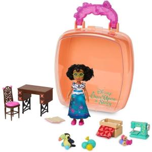 imageDisney Store Official Rapunzel Once Upon a Story Mini Doll Playset Tangled 5 Inch Princess Dolls Girl Toys Birthday Gifts for 4 Year Old GirlsMirabel