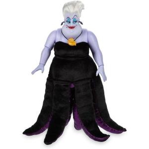 imageDisney Store Singing Ursula Doll Villains Toy Mermaid Toys with Velour Costume Plush Tentacles Styled Hair and Molded Shell Necklace  Inspired by The Little Mermaid 1989