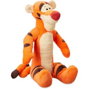 imageDisney Store UnisexChild Tigger Medium Soft Toy for Kids Cuddly Character with Fuzzy Texture and Embroidered Details Floppy Tail Disney Plushy Suitable for All Ages
