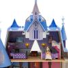 imageDisney Store Official Frozen 2 Magic Light ampamp Music Castle Playset  3 Year Old Girl Gift Anna and Elsa Dolls  includes Frozen  Interactive Rooms ampamp Features