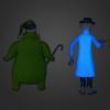 imageDisney Store Action Toys Oogie Boogie and Ezra Action Figure Set  Haunted Mansion Holiday