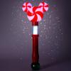 imageDisney Store Official Mickey Mouse Icon Peppermint Swirl Holiday Scented LightUp Bubble Wand  Perfect for Kids ampamp Fans Authentic Design Ideal for Outdoor Play ampamp Parties Durable ampamp Safe for All AgesMickey Mouse Peppermint