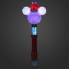 imageDisney Store Official Mickey Mouse Light and Sound Holiday Snow Wand  Interactive Singing ampamp Lights Snowman Wand Toy for Kids