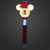 imageDisney Store Official Mickey Mouse Light and Sound Holiday Snow Wand  Interactive Singing ampamp Lights Snowman Wand Toy for Kids