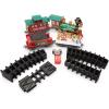 imageDisney Store Official Mickey Mouse ampamp Friends Christmas Train Set  Includes Remote Control Train with 22Piece Circular Track ampamp 7 Festive Figures  Great for Kids who Like Building Toys ampamp Disney Toys