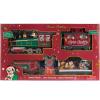imageDisney Store Official Mickey Mouse ampamp Friends Christmas Train Set  Includes Remote Control Train with 22Piece Circular Track ampamp 7 Festive Figures  Great for Kids who Like Building Toys ampamp Disney Toys