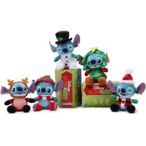imageDisney Store Official Coco Wishables Shimmer Series  Disney Blind Box Plush  5 Inch Mystery Toys with Detailed Micro Plush Sculpting Embroidered Stars and Shimmering OutfitsStitch