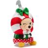 imageDisney Store Official Mini MixIts Plushies  Mickey Mouse Holiday  Cute Stuffed Animals  Mix ampamp Match Detachable Hats  Hook and Loop Strap  Plush Toys for Kids and Collectors 7 InchMinnie Holiday