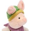 imageDisney Store Official Winnie The Pooh Ice Skating Plush  Cute Stuffed Animal for Winter Fun  The Perfect Plushie Inspired by The Many Adventures of Winnie The PoohPiglet