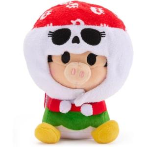 imageDisney Store Official Mini MixIts Plushies  Mickey Mouse Holiday  Cute Stuffed Animals  Mix ampamp Match Detachable Hats  Hook and Loop Strap  Plush Toys for Kids and Collectors 7 InchClarabelle Cow