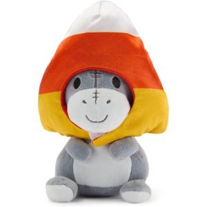 imageDisney Store Official Mini MixIts Plushies  Mickey Mouse Holiday  Cute Stuffed Animals  Mix ampamp Match Detachable Hats  Hook and Loop Strap  Plush Toys for Kids and Collectors 7 InchEeyore