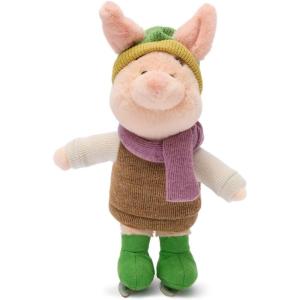 imageDisney Store Official Winnie The Pooh Ice Skating Plush  Cute Stuffed Animal for Winter Fun  The Perfect Plushie Inspired by The Many Adventures of Winnie The PoohPiglet