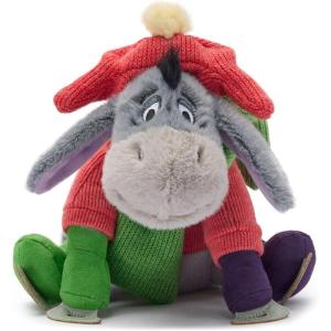 imageDisney Store Official Winnie The Pooh Ice Skating Plush  Cute Stuffed Animal for Winter Fun  The Perfect Plushie Inspired by The Many Adventures of Winnie The PoohEeyore