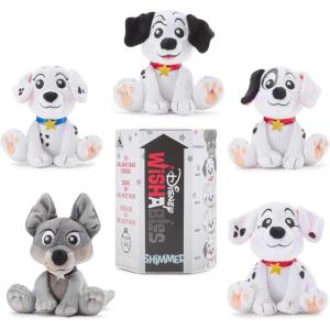 imageDisney Store Official 101 Dalmatians Wishables Shimmer Series  Disney Blind Box Plush  5 Inch Mystery Toys with Detailed Micro Plush Sculpting Embroidered Stars and Shimmering Accents101 Dalmatians