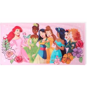 imageDisney Store Official Princess Beach Towel with Screen Art on Topside  Measures 29 x 58  Soft amp Absorbent for Pool or Beach  Bath Towels for Kids Who Love Disney PrincessesPrincess