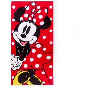 imageDisney Store Official Princess Beach Towel with Screen Art on Topside  Measures 29 x 58  Soft amp Absorbent for Pool or Beach  Bath Towels for Kids Who Love Disney PrincessesMinnie Mouse