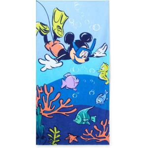 imageDisney Store Official Princess Beach Towel with Screen Art on Topside  Measures 29 x 58  Soft amp Absorbent for Pool or Beach  Bath Towels for Kids Who Love Disney PrincessesMickey Mouse