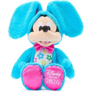 imageDisney Store Official 2026 Stitch Easter Plush  13 Disney Plushy in Easter Bunny Costume with Floppy Ears Satin Bowtie Floral Print Tummy and Embroidered LogoMickey