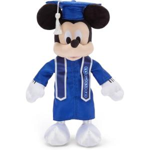 imageDisney Store Official Mickey Mouse Graduation Plush 2026  Plushy with Graduation Gown Cap Sash Shorts amp Shoes  10 Collectible Keepsake for Proud Graduate  Mickey Graduation Gift for All Ages