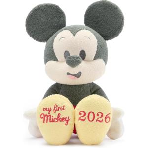 imageDisney Store Official My First Mickey 2026 Plush  13 Mickey Mouse Plushy  Stuffed Animals for Babies with Pastel Colors amp Embroidered Features  Super Soft amp Huggable  Cute Plushies for BabyMickey