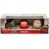 imageDisney Store Official Lightning McQueen Die Cast Set  Cars on The Road Toys  143 Scale Disney Cars Diecast Vehicle with Road Warrior amp Deputy Hazard Makeovers Accessories