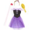 imageDisney Store Official Princess Ballet Doll  11 Inch Rapunzel Ballerina Doll  Includes Brush with Molded Details 2 Tutu Outfits Accessories and Pascal Figure  Disney Princess Toys for GirlsAurora